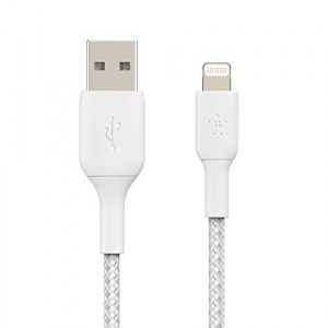 Belkin BoostCharge Braided USB-A to Lightning 2m um 5,03 € statt 18,95 €