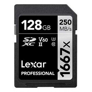 Lexar Professional 1667x SDXC 128GB Speicherkarte um 34,28 € statt 53,06 €