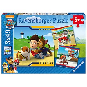 Ravensburger “Paw Patrol – Helden mit Fell” Kinderpuzzle (3×49 Teile) um 5,04 € statt 7,49 €