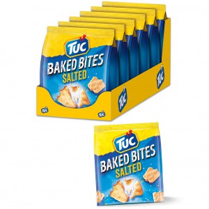 TUC Baked Bites Salted 6 x 110g um 5,75 € statt 13,14 €