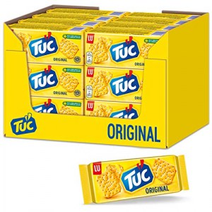 24x TUC Original Fein gesalzene Cracker 100g um 18,35 € statt 23,76 €