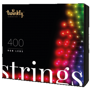 Twinkly Strings Multi Color LED Lichterkette 400x RGB um 88,90 € statt 137,72 €