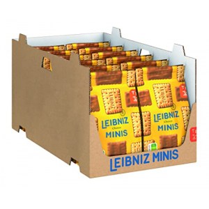 12x LEIBNIZ “Minis Choco” mit Vollmilchschokolade 125g um 12,15 € statt 22,68 €