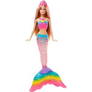 Mattel Barbie Regenbogenlicht Meerjungfrau (DHC40) um 13,10 € statt 16,99 €