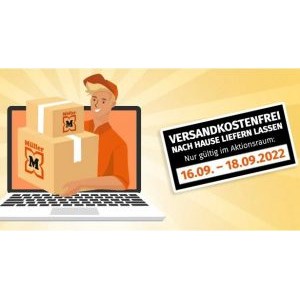 Müller Onlineshop – gratis Versand (bis 18. September)