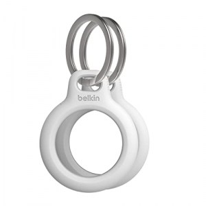 2x Belkin Secure Holder mit Schlüsselanhänger für Apple AirTag weiß um 9,56 € statt 17,11 €
