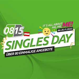 0815.at Singles Day – viele tolle Angebote bis 20. November