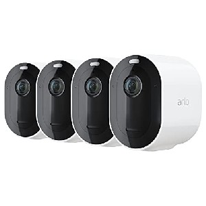 Arlo Pro 4 2K IP Überwachungskamera Aussen 4er Set um 403,36 € statt 491,99 €