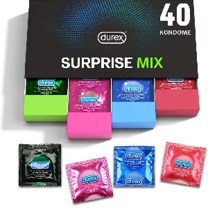 Durex Surprise Me Kondome in stylischer Box, 40er Pack um 15,11 € statt 18,69 €