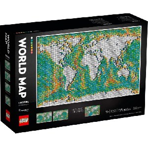 LEGO Art – Weltkarte (31203) um 174,90 € statt 239,90 €