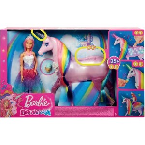Mattel Barbie Dreamtopia Magisches Zauberlicht Einhorn (FXT26) um 45,92 € statt 78,67 €