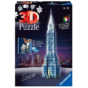 Ravensburger “Chrysler Building bei Nacht” 3D Puzzle (12595) um 15,56 € statt 29,87 €
