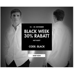 Seidensticker Black Week – 30% Rabatt auf ALLES (inkl. Sale)