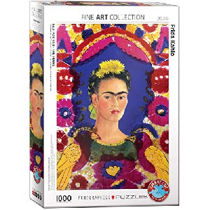 Eurographics Frida Kahlo Self Portrait The Frame – 1000 Teile Puzzle um 7,04 € statt 15,78 €