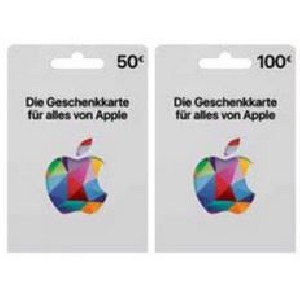 Apple Geschenk Karte 100€