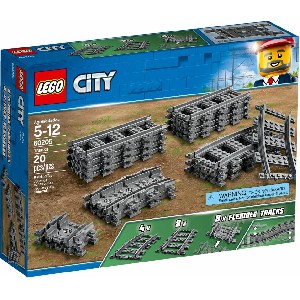 LEGO City – Schienen und Kurven, 20Stück (60205) um 4,07 € statt 17,51 €