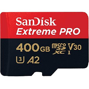 SanDisk 400 GB Extreme PRO microSDXC-Karte + SD-Adapter um 51,42 € statt 80,35 €
