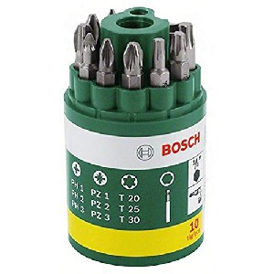 Bosch DIY Bitset, 10-tlg. um 5,15 € statt 10,99 €