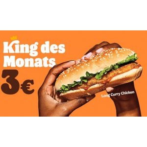 Burger King – King des Monats Juni: Plant-based Texas um 3 €