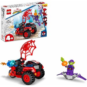 LEGO Juniors – Spider-Man: Miles Morales: Spider-Mans Techno-Trike (10781) um 4,99 € statt 7,55 €