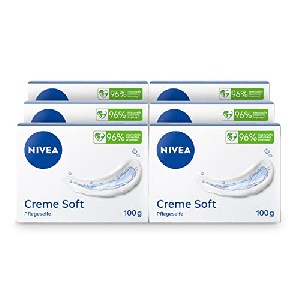 6x NIVEA Creme Soft Pflegeseife 100g um 2,48 € statt 6 €