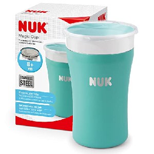 NUK Magic Cup Trinklernbecher aus Edelstahl um 10,54 € statt 19,75 €