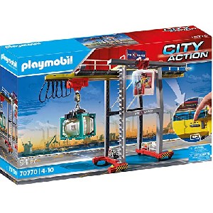 playmobil City Action – Portalkran mit Containern (70770) um 35,32 € statt 53,97 €