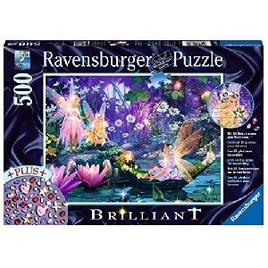 Ravensburger “Im Feenwald” Puzzle mit Dekosteinen (500 Teile) um 6,74 € statt 18,49 €