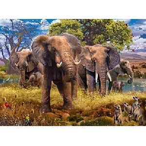 Ravensburger Puzzle “Elefantenfamilie” Puzzle (500 Teile) um 5,04 € statt 12,09 €