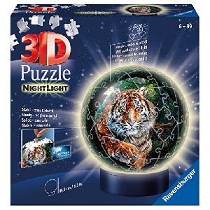 Ravensburger “Raubkatzen” 3D-Puzzle Nachtlicht (mit Klatsch-Mechanismus) um 11,85 € statt 27,97 €
