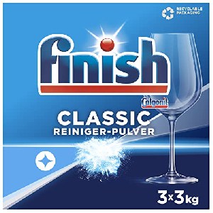 3x Finish Classic Reinigungspulver 3kg um 19,33 € statt 26,97 €