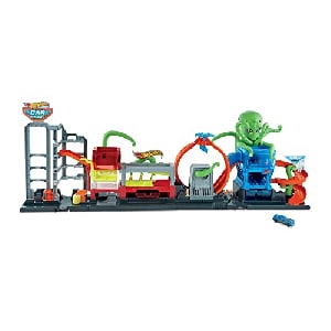 Hot Wheels HBY96 – City Color Reveal Ultimative Auto-Waschanlage um 50,41 € statt 80,62 €