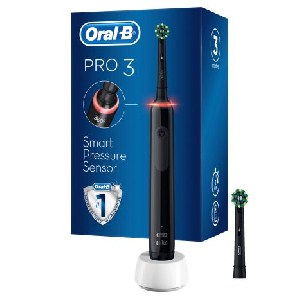 Oral-B Pro 3 3000 JAS22 CrossAction Black Edition Elektrische Zahnbürste um 33,92 € statt 45,84 €
