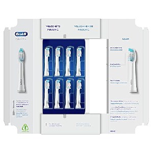 Oral-B Pulsonic Clean Ersatzbürste, 8 Stück um 16,77 € statt 26,21 €