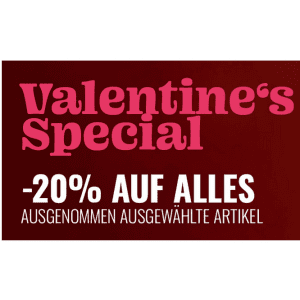 Snipes Valentinstags Special: 20% Extra-Rabatt auf fast alles!