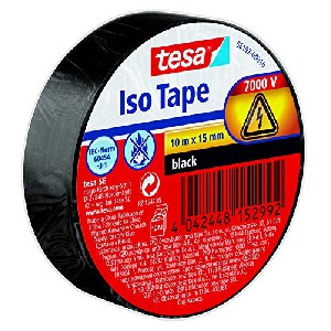 tesa Isolierband 10m x 15mm (schwarz) um 1,26 € statt 1,65 €