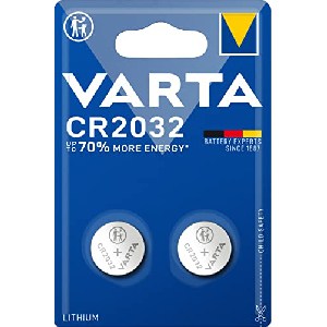 2x VARTA Batterien CR2032 Knopfzelle um 1,23 € statt 2,50 €