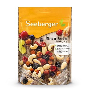 5x Seeberger Nuts´n Berries 150g um 14,38 € statt 19,95 €