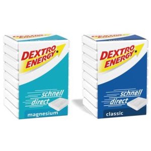 Dextro Energy Würfel Classic oder Magnesium 46g um 0,65 € statt 0,89 €