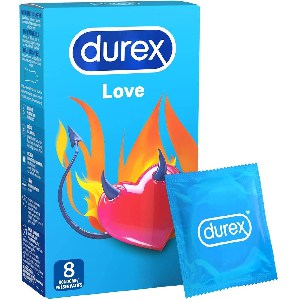 Durex Love Kondome, 8 Stück um 3,99 € statt 7,95 €