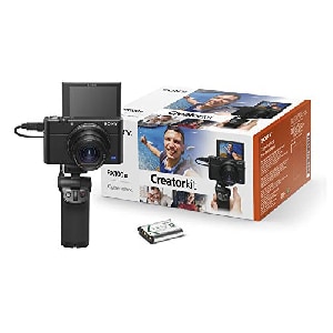 Sony RX100 III Creator Kit | Premium-Kompaktkamera mit Aufnahmegriff VCT-SGR1 um 452,77 € statt 529 €