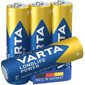 Varta Longlife Power Mignon AA, 4er-Pack um 1,06 € statt 2,23 €