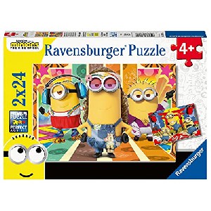 2x Ravensburger “Die Minions in Aktion” Puzzle (2x 24 Teile) um 8,06 € statt 23,78 €