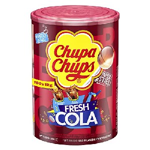 Chupa Chups Fresh Cola Lutscher-Dose – 100 Lollis um 11,50 € statt 14,72 €
