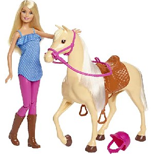 Mattel Barbie Pferd & Puppe (FXH13) um 18,85 € statt 30,40 €
