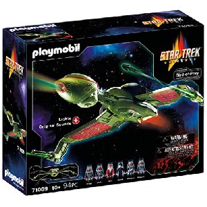 playmobil Star Trek – Klingonenschiff: Bird-of-Prey (71089) um 91,46 € statt 139,94 €