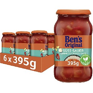 6x Ben’s Original Sauce Süß-Sauer Ohne Zuckerzusatz 395g um 7,76 € statt 11,13 €