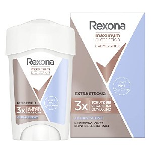 6x Rexona Women Maximum Protection Clean Scent Deodorant Creme 45ml um 4,99 € statt 32,70 €