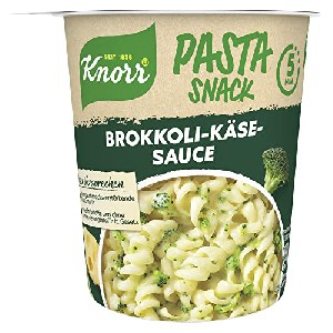 8x Knorr Pasta Snack Brokkoli-Käse-Soße leckere Instant Nudeln 62g um 6,37 € statt 14,32 €