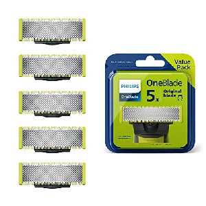 Philips OneBlade QP250/50 Ersatzklingen, 5er-Pack um 33,52 € statt 53,51 €